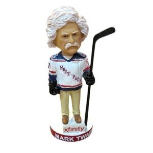 Mark Twain: Hartford Connecticut Wolfpack Hockey Team/ Xfinity￼ Bobble head